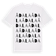 Ådala ordlek t-shirt