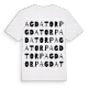 Agdatorp ordlek t-shirt