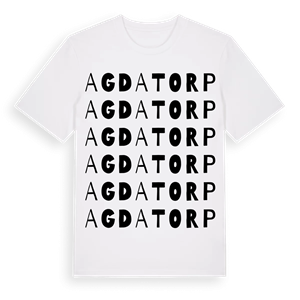 Agdatorp ordlek t-shirt – ekologisk bomull t-shirt från Pinshirt