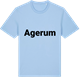 Blue Soul t-shirt med Agerum fetstil t-shirt
