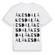Åkesdal ordlek t-shirt