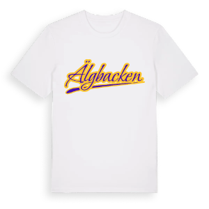 Älgbacken baseball t-shirt – ekologisk bomull t-shirt från Pinshirt