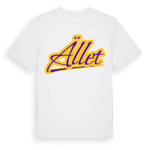 Ället baseball t-shirt – ekologisk bomull t-shirt från Pinshirt