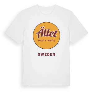 Ället cirkel t-shirt – ekologisk bomull t-shirt från Pinshirt