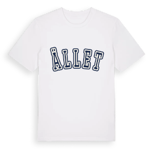 Ället college t-shirt – ekologisk bomull t-shirt från Pinshirt