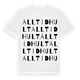 Alltidhult ordlek t-shirt