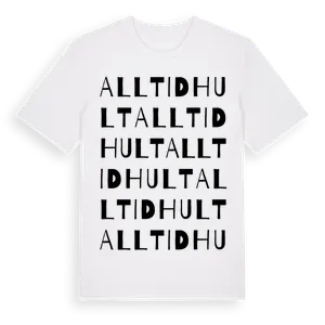 Alltidhult ordlek t-shirt – ekologisk bomull t-shirt från Pinshirt