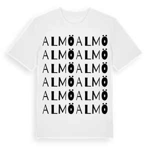 Almö ordlek t-shirt – ekologisk bomull t-shirt från Pinshirt