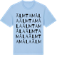Blue Soul t-shirt med Älmtamåla ordlek t-shirt