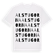 Alstugorna ordlek t-shirt