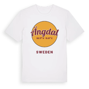 Ängdal cirkel t-shirt – ekologisk bomull t-shirt från Pinshirt