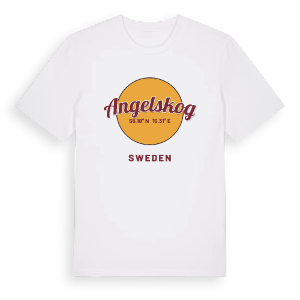 Angelskog cirkel t-shirt – ekologisk bomull t-shirt från Pinshirt