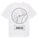 White t-shirt med Annebo t-shirt