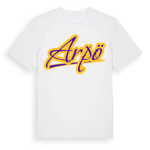 Arpö baseball t-shirt – ekologisk bomull t-shirt från Pinshirt