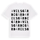 Avelsgärde gård ordlek t-shirt