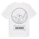 White t-shirt med Backabo t-shirt