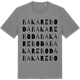Mid Heather Gray t-shirt med Bakareboda ordlek t-shirt