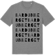Mid Heather Gray t-shirt med Bardunberget ordlek t-shirt