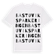 Bastuviksparkeringen ordlek t-shirt