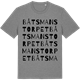 Mid Heather Gray t-shirt med Båtsmanstorpet ordlek t-shirt