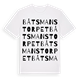 Båtsmanstorpet ordlek t-shirt
