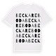 Beckareboda ordlek t-shirt