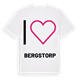 Jag älskar Bergstorp t-shirt stort tryck