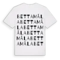 Bettamåla ordlek t-shirt