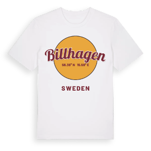 Billhagen cirkel t-shirt – ekologisk bomull t-shirt från Pinshirt