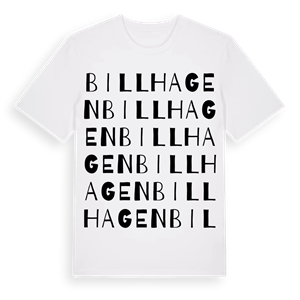 Billhagen ordlek t-shirt – ekologisk bomull t-shirt från Pinshirt