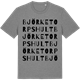 Mid Heather Gray t-shirt med Björketorpshult ordlek t-shirt