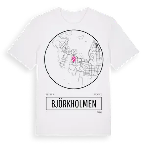 Björkholmen t-shirt – ekologisk bomull t-shirt från Pinshirt
