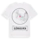 White t-shirt med Björkholmen t-shirt