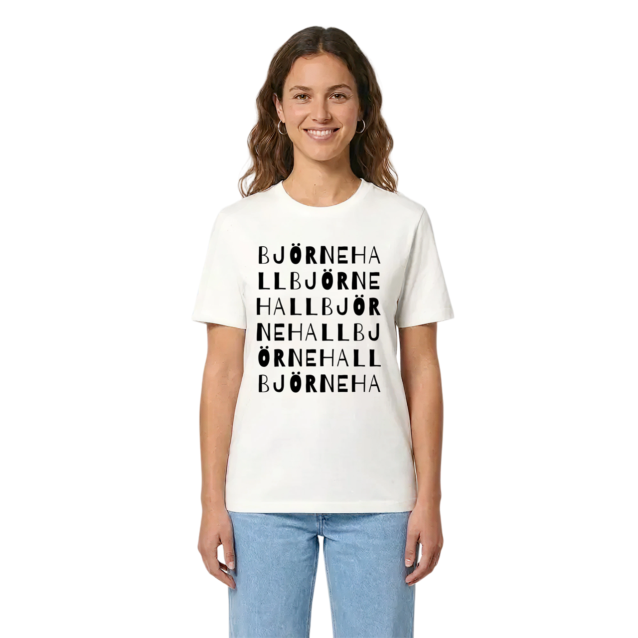 Björnehall ordlek t-shirt i miljö