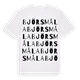 Björsmåla ordlek t-shirt