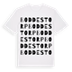 Boddestorp ordlek t-shirt