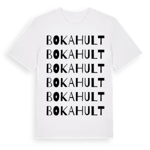 Bokahult ordlek t-shirt – ekologisk bomull t-shirt från Pinshirt