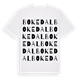 Bokedal ordlek t-shirt