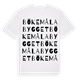 Bökemålabygget ordlek t-shirt