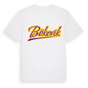 Bökevik baseball t-shirt – ekologisk bomull t-shirt från Pinshirt
