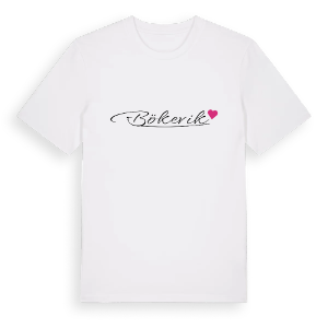 Bökevik hjärta t-shirt – ekologisk bomull t-shirt från Pinshirt