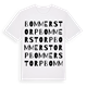 Bommerstorp ordlek t-shirt