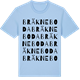 Blue Soul t-shirt med Bräkneboda ordlek t-shirt