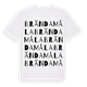 Brändamåla ordlek t-shirt