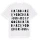 Brännarebygden ordlek t-shirt