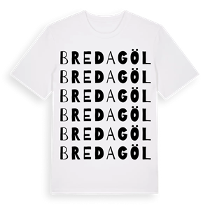 Bredagöl ordlek t-shirt – ekologisk bomull t-shirt från Pinshirt