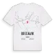 Bredavik karta t-shirt