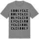 Mid Heather Gray t-shirt med Brolycke ordlek t-shirt