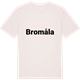 Vintage White t-shirt med Bromåla fetstil t-shirt