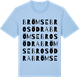 Blue Soul t-shirt med Brömsebro Södra ordlek t-shirt